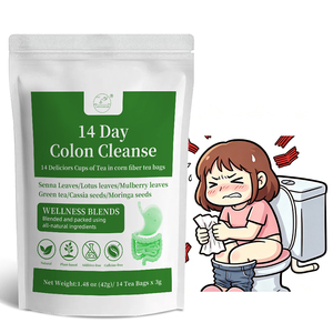 <span class=keywords><strong>Té</strong></span> de Limpieza de Colon de 14 Días, 3g X 14 Bolsitas de <span class=keywords><strong>Té</strong></span>, Limpieza Intestinal, Desintoxicación, Pérdida de Peso, Adelgazamiento, <span class=keywords><strong>Té</strong></span> para un Vientre Plano, Apoyo para la Salud Intestinal - Product Image 1