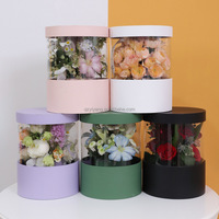 Boîtes en papier en carton ondulé noir avec logo gaufrage petit carton pliant Tuck Top pour emballage d'abonnement postal