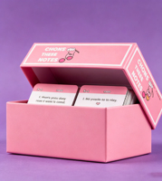 Tarjetas de Afirmaciones Positivas para la Educación Temprana de Niños Pequeños, Tarjetas de Motivación y Ánimo para Niños con Caja de Almacenamiento de Madera