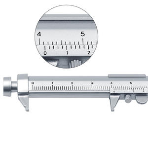 Pluma calibradora vernier multifunción para el hogar y la Oficina, herramienta de medición de precisión, regla de plástico de <span class=keywords><strong>0</strong></span>-100mm, bolígrafo calibrador - Product Image 4
