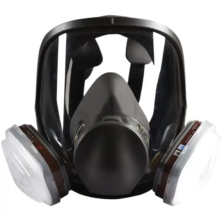 Máscara de gás 6800 face completa, máscara de gás cloro fechada para pulverização da agricultura, venda imperdível