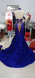 <span class=keywords><strong>Robe</strong></span> De mariée sirène à perles, Style jeune, manches longues, <span class=keywords><strong>Mode</strong></span> <span class=keywords><strong>2023</strong></span> - Product Image 5