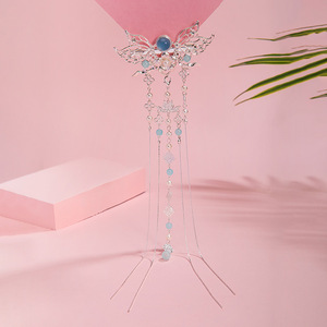 Pinzas para el cabello de estilo antiguo, adornos para el cabello con borlas, pinzas para la parte trasera de la cabeza, pinzas para cola de caballo, accesorios tradicionales para trajes chinos, Hanfu - Product Image 2