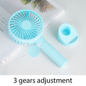ポータブルミニ<span class=keywords><strong>USB</strong></span>充電式電動ハンドヘルドファンデスクトップ & モバイルエアクーラー車用プラスチック素材屋外旅行用 - Product Image 3