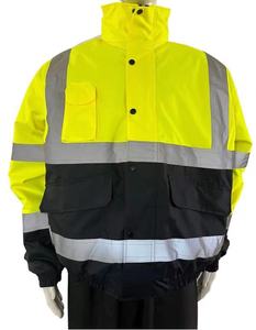 Avustralya erkek <span class=keywords><strong>3</strong></span>-in-<span class=keywords><strong>1</strong></span> kış dondurucu ceket Pilot güvenlik inşaat reflektör polar özelleştirilebilir Logo ile Polyester yapılmış - Product Image 2