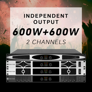 GAP-D2810 Professionele 600 Watt Stereo Klasse D Digitale Versterker 2 Kanaal Voor Pa Systemen Lage Ruis - Product Image 2