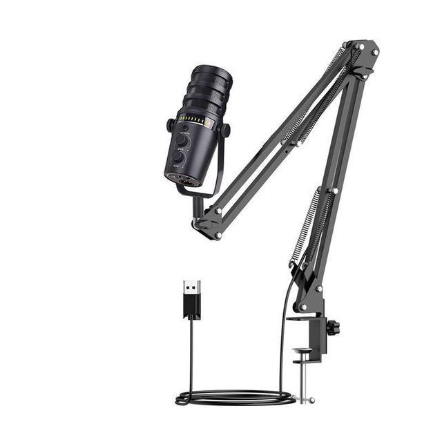 Dynamic Coil Cardioid Noise Reduction Microphone Computer Mobile Phone Sound Card Internal Recording Live Broadcast Microphone