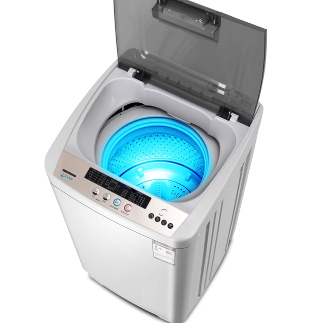 Portable Mini Home Electric Washing Machine with Spin Dryer Children's Style Plastic Made Automatic for Cleaning for Women Men