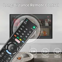 Control Remoto de Repuesto RMT-TX201P para TV Sony con Botón de Netflix, Compatible con KDL-32W600D, KDL-40W650D, KDL-48W650D, KDL-49W750D