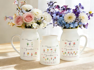 In Bulk <strong>Mothers</strong> <strong>Day</strong> Gift Mini Cylinder Table Home Decor Porcelain Ceramic Bud Flower <strong>Vases</strong> <strong>for</strong> Centerpieces Flowers Home Decor - Product Image 1
