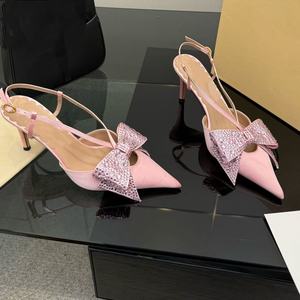 Conjunto de Zapatos de Tacón Alto y Bolso para Mujer, para Fiestas Nocturnas, Bolsos de Mano con Pedrería, Bolso de Hombro con Cadena para Bodas - Product Image 2