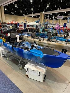 Kayak à pédales avec hélice de 13 pieds, monoplace, avec gouvernail et moteur électrique pour bateau à moteur marin CE - Product Image 2