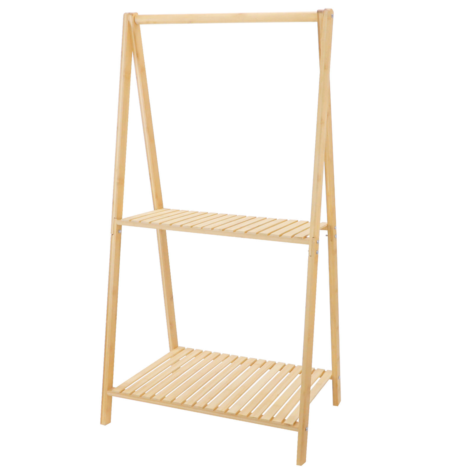 Bamboo display stand rack