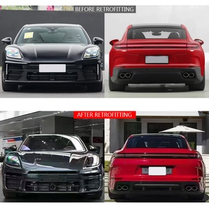 976 2024-2025 Kit de Carrocería para Modificación de Automóviles, Parachoques Delantero, Parachoques Trasero, Alerón Trasero, Compatible con Panamera GTS TURBO - Product Image 2
