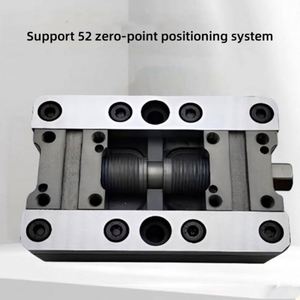 Morsa Autocentrante di Alta Precisione Tenshine con Quattro Piastre e Punte Piatte Concentriche per Lavorazioni Meccaniche - Product Image 3