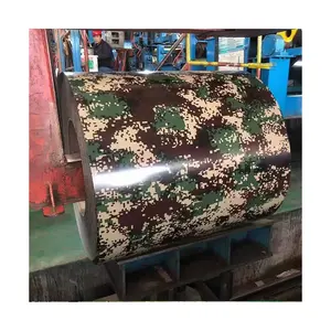 Prime pre painted galvanized iron steel coil camouflage color prepainted galvanized steel coil ppgi hdgi