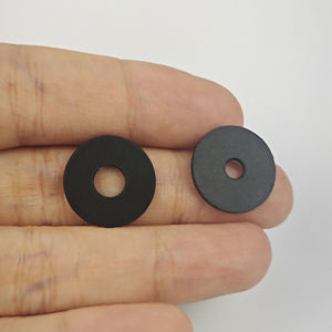 PTFE + 20% Carbon máy giặt tùy chỉnh sợi thủy tinh/Carbon/Graphite đầy PTFE Gasket - Product Image 6