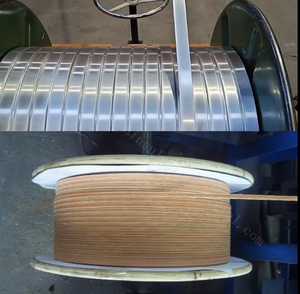 Fil de Cuivre Pur à 99,99% en Fibre de Verre Émaillé Rectangulaire Isolé de Qualité Magnifique et Polyvalent - Product Image 3