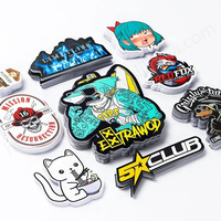 Pegatinas de vinilo impermeables con impresión personalizada, pegatinas con logotipo de coche troqueladas, etiqueta adhesiva de PVC