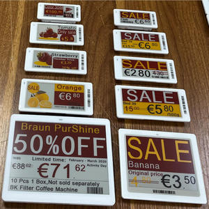 Étiquettes de prix électroniques 2,4 GHz Ble5.0 Esp32 Spi Epaper Software Nfc Api Digital Shelf Talkers E ink Display Esl System - Product Image 4