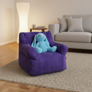 Housse de canapé paresseux élastique <span class=keywords><strong>en</strong></span> tissu pour pouf, sans rembourrage, amovible, pour enfants et adultes, gris sidéral, bleu marine, rose, bleu ciel - Product Image 1