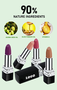 <span class=keywords><strong>Rossetto</strong></span> Solido Opaco <span class=keywords><strong>Nero</strong></span> di Ultima Generazione, Etichetta Privata, Impermeabile, Lunga Durata, Vegano, Cruelty Free, Multicolore - Product Image 3