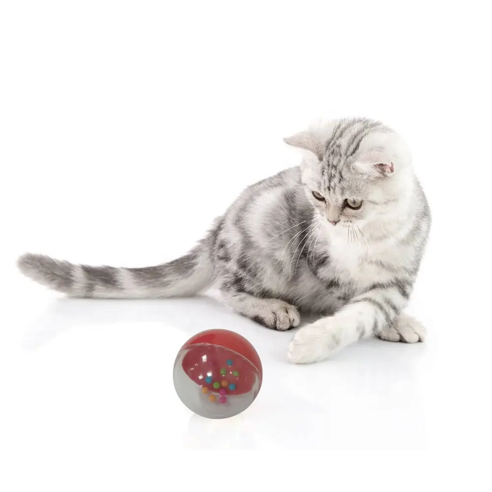 Training And Playing Pets Have Sound Ball Cat Toy Balls Interactive Cat Toy