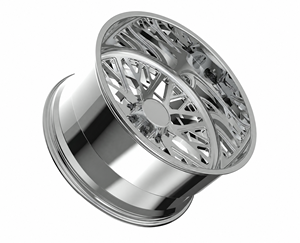 Rines de Aluminio Pulido para Camioneta 24x14 26x14, Ruedas Forjadas de Perfil Bajo para Chevy Silverado, Ford F-150, Ram 1500, JTX ARCHETYPE - Product Image 3