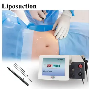 Diode laser laser 980nm 1470nm lipolysis liposuction cannula surgery machine effective body slimming machine face lifting