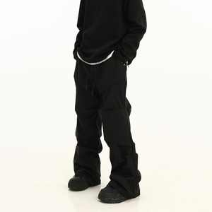 <span class=keywords><strong>Pantaloni</strong></span> Cargo da <span class=keywords><strong>paracadutista</strong></span> di Design americano High Street da uomo larghi e dritti di fascia alta alla moda stile Casual traspirante antivento antivento - Product Image 4