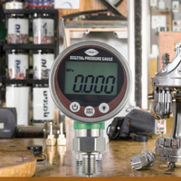 Manomètre à affichage numérique YUFAVOR, prix d'usine, matériau SS304, précision 0,5 %, alimentation par batterie, pratique
