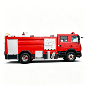 Meilleur prix usine – Camion de pompiers de sauvetage 10m³ – Camion de lutte contre l'incendie de taille moyenne – Camion de pompiers municipal robuste pour l'exportation mondiale - Product Image 1