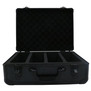 4 Row Carbon Fiber/Aluminum <b>Carrying</b> Card <b>Case</b> Graded Sport P S A/BGS/CGC/SGC Card Box - Product Image 3