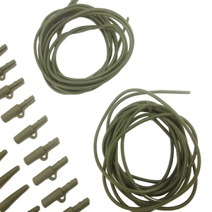 [Soldes Exceptionnelles] Kit d'Accessoires <span class=keywords><strong>de</strong></span> Pêche à la Carpe <span class=keywords><strong>de</strong></span> Style Européen 32 Pièces avec Manchons en Silicone et Composants <span class=keywords><strong>de</strong></span> Grande Taille - Product Image 1
