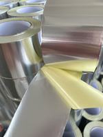 Ruban adhésif en aluminium résistant aux hautes températures, activé par l'eau, pour applications imperméables, anti-huile et ignifuges