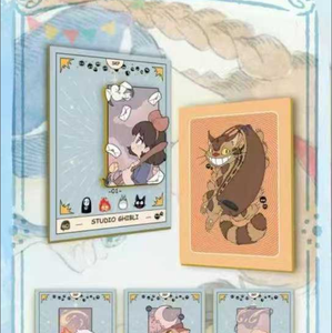 Vente en gros de cartes à collectionner Miyazaki Hayao périphérique Anime mon voisin <span class=keywords><strong>Totoro</strong></span> cartes de contes de fées <span class=keywords><strong>Studio</strong></span> Ghibli enfants jouet cadeaux - Product Image 3