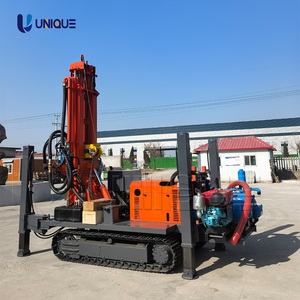 Foreuse hydraulique sur chenilles de 260 m pour puits d'eau, machine de forage de 200 m pour puits d'irrigation, fabriquée en Chine - Product Image 1