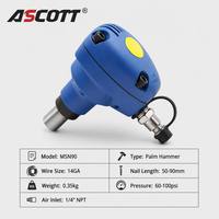 ASCOTT MSN90 Pistolet cloueur pneumatique automatique industriel en alliage d'aluminium OEM pour assemblage de charpentes de palettes et menuiserie