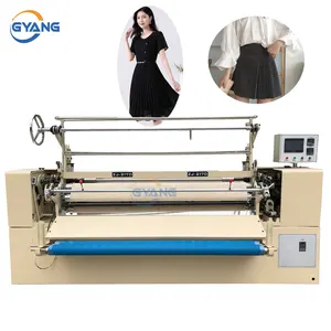 Mini Fabric Pleating Machine Automatic Dress Skirt Pleating Smocking Machine