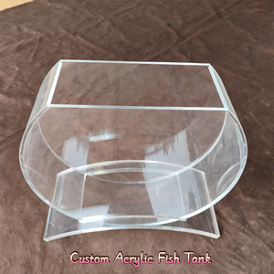 Pecera Mini Personalizada de Cristal Acrílico Orgánico Transparente para Dibujos Creativos - Product Image 4