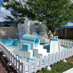 Softplay, parque infantil para interiores, castillo hinchable, Tobogán, equipo de juego suave para niños, bebés, bolas de espuma para uso escolar - Product Image 3