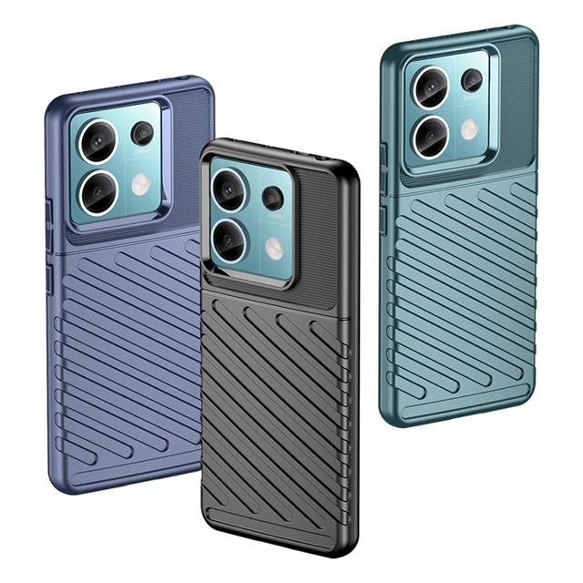 Man Series Phone Shell for Xiaomi Redmi Note 13 Pro 3.5mm Thickness TPU Anti-shock Mobile Phone Cases