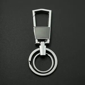 Porte-clés personnalisé en alliage de zinc avec logo et nom, gravure laser, pendentif pour moto et voiture, pour hommes et femmes, cadeau - Product Image 4