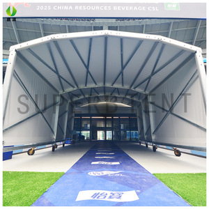 Carpa Retráctil de Aluminio para Almacenes Industriales, Refugio para Instalaciones Deportivas y Edificios - Product Image 1