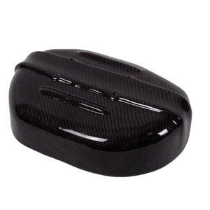 Cubierta de <span class=keywords><strong>cilindro</strong></span> de motor de fibra de carbono mecanizado CNC personalizado servicio de fabricación de piezas protectoras de motocicleta - Product Image 4