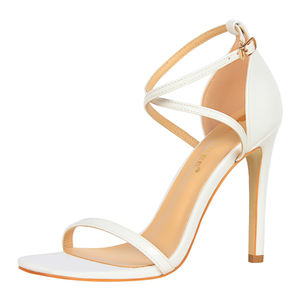 126-7 delle Ultra-tacchi alti per le donne pattini del partito, sottile <span class=keywords><strong>con</strong></span> open-toe patent-leather cross-strap <span class=keywords><strong>sandali</strong></span> sexy discoteca - Product Image 4