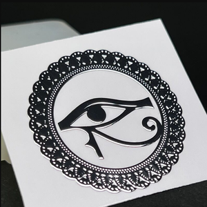 สติกเกอร์โลโก้3D แบบมีกาวในตัวทำจากนิกเกิลโลหะสีทองสติกเกอร์ติดเปลี่ยนชื่อโลโก้ได้ตามต้องการ - Product Image 6