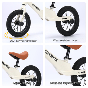 Vélo d'équilibre pour enfants en gros, 3,5 kg, léger, Laufrad Draisienne, pneus antidérapants résistants à l'usure, siège réglable, vente en gros usine - Product Image 2