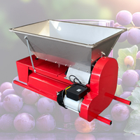 Presse à fruits et dénoyauteur de baies pour la production de vin et de cidre à usage domestique
