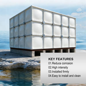 Réservoir <span class=keywords><strong>d</strong></span>'eau souterrain en PRV avec conception structurelle pour la résistance au poids du sol et à la pression de l'eau - Product Image 6